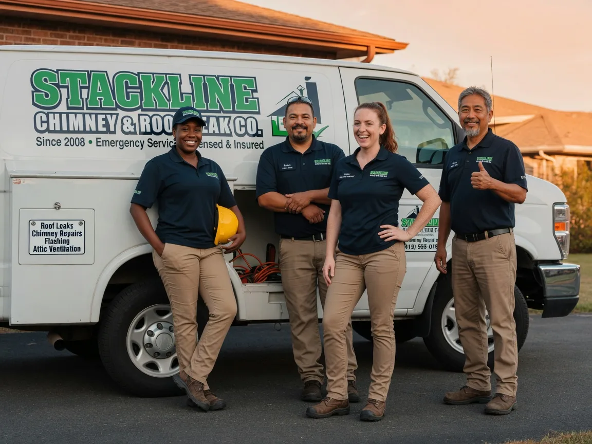 Chimney flashing repair company in Austwell, TX